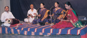 Carnatic music by Mambalam Sisters and party.