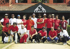 The US Consulate cricket team.