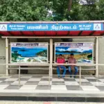 Construction of Bus stops and Roads